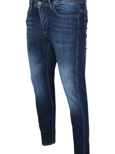 Spodnie Jeansowe Męskie Granatowe Art-3007