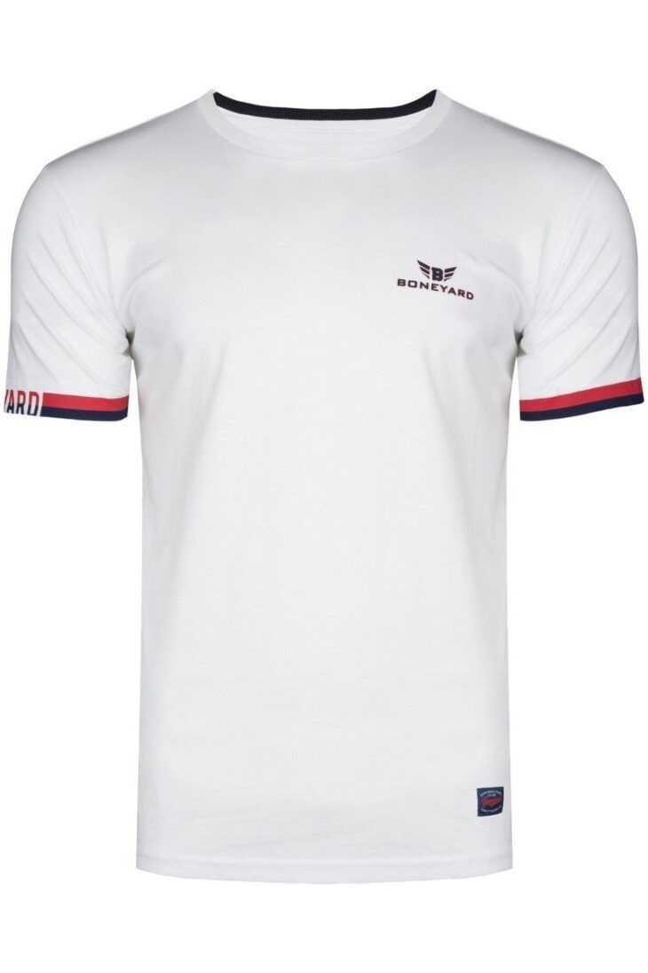 Koszulka T-shirt Męski Biała Art-8375