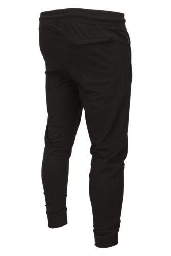 Spodnie Dresowe Levanto ze ściągaczami cczarne BY-9704