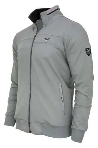 Bluza Valeo Rozpinana ze Stójką szara BY-2711