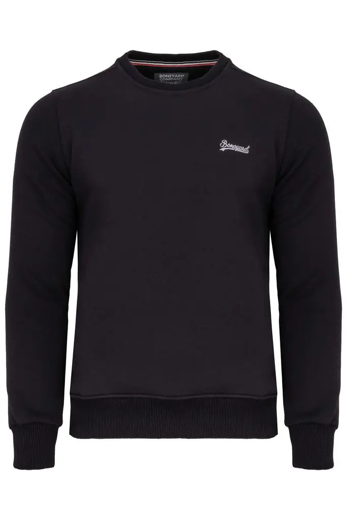 Bluza Atlanta Hoodie klasyczna bluza męska granatowa BY-0319