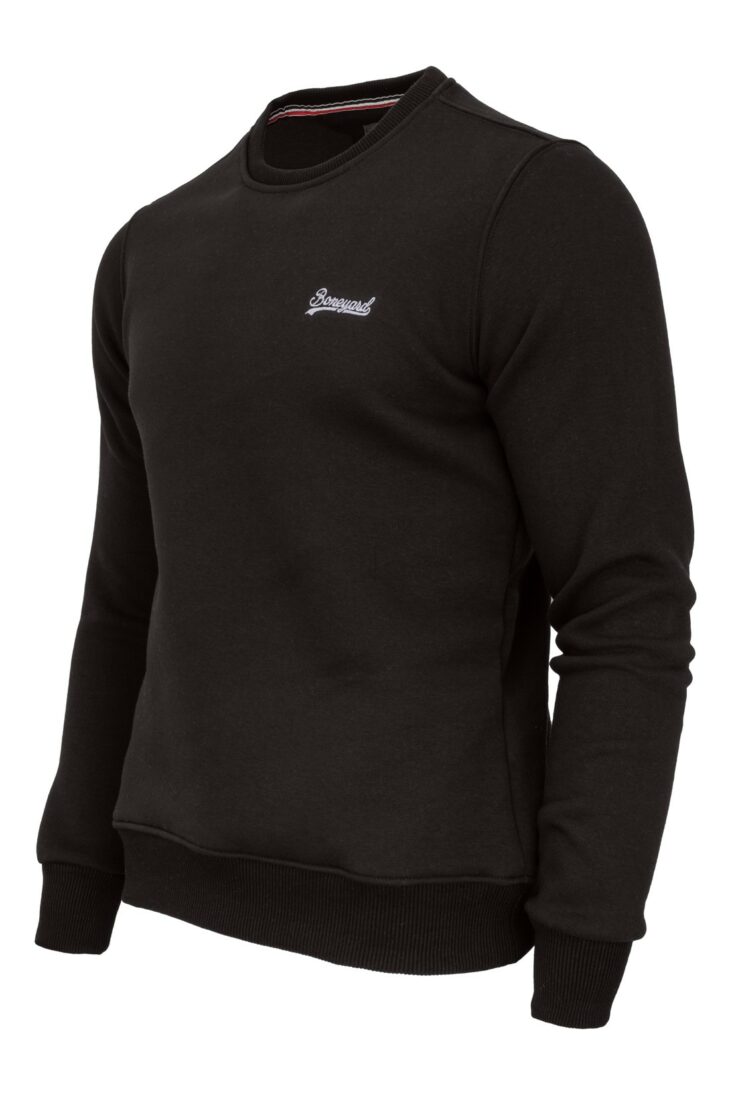 Bluza Atlanta Hoodie klasyczna bluza męska czarna BY-0319