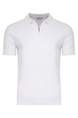 Koszulka polo Cristiano bawełna 100% biała 12529