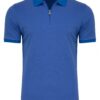 Koszulka polo Cristiano bawełna 100% niebieska 12529