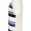 Koszulka polo Lagos wiskoza paski ecru39658-40