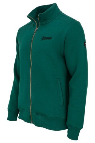 Bluza Coklar rozpinana ciepła stójka zielona 0360