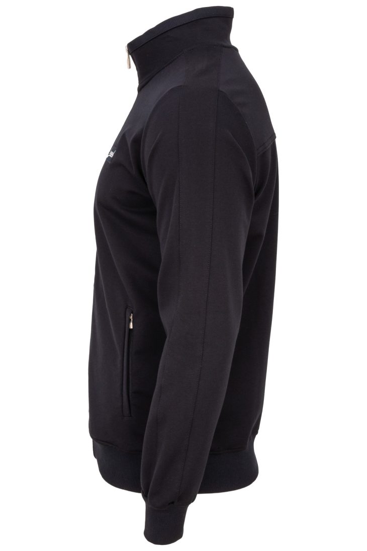 Wygodny dres Manhattan klasyczny spodnie bez ściągaczy granatowy 0367