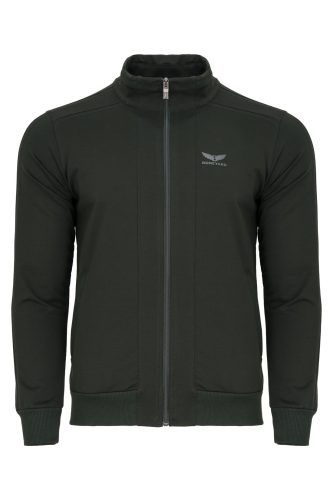 Bluza rozpinana Top Gun bez kaptura zielona BY-9714
