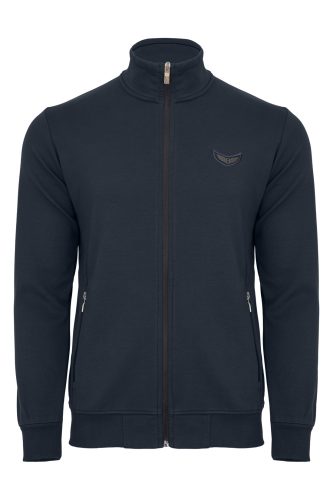 Bluza męska rozpinana Soho ze stójką bawełniana granatowa 25714