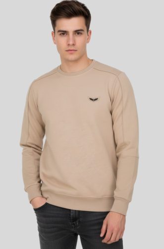 Bluza Corleone męska lekka wiosenna premium beżowa