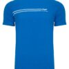 Koszulka męska Aero T-shirt bawełniany z elastanem kolor niebieski przód