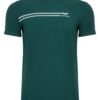 Koszulka męska Aero T-shirt bawełniany z elastanem kolor zielony przód